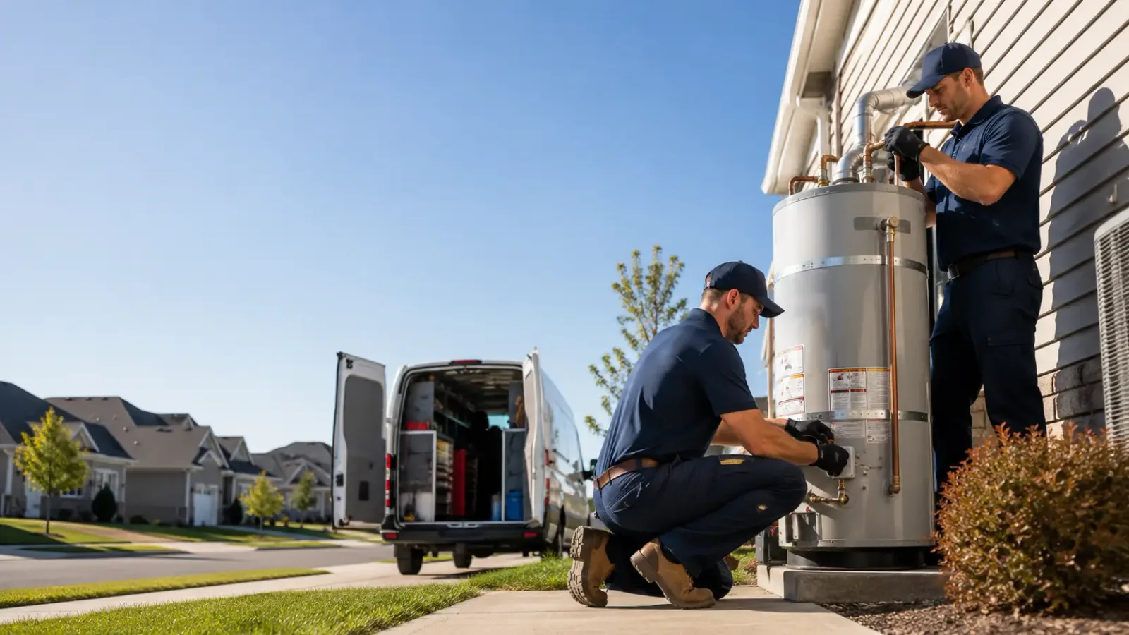 Water Heater Installation in Pine City, MN
